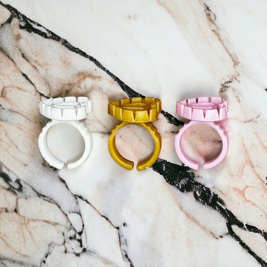 Heart Shaped Glue Rings